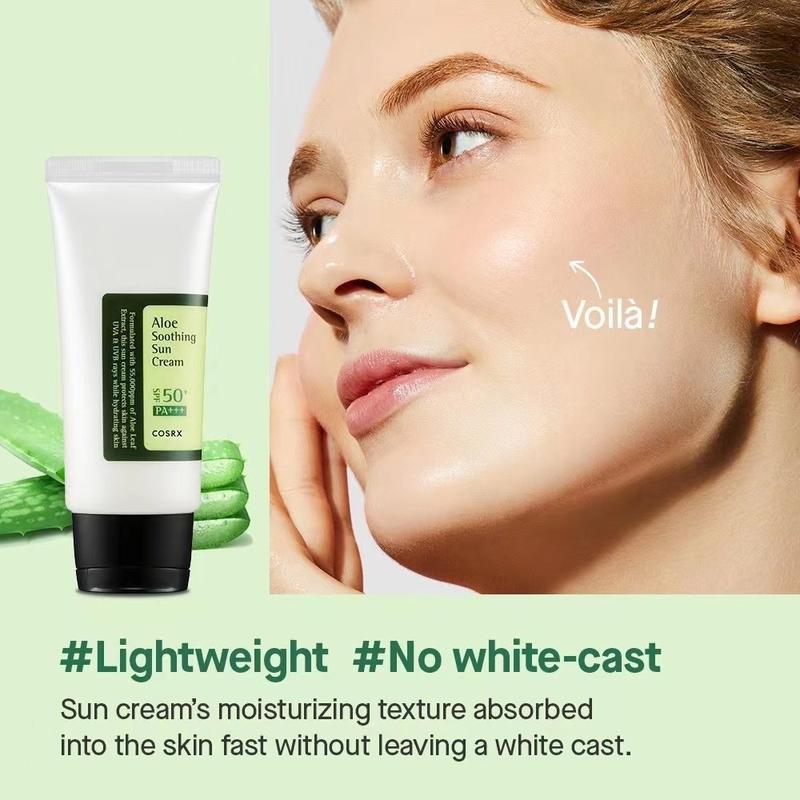 COSRX AHA/BHA,Low PH Good Morning Cleanser,Advance Snail 95 Mucin Essence, Snail 92 All In 1 Cream, Aloe Soothing Sun Cream SPF 50,Propolis Synergy Toner,Salicylic Acid Daily Gentle Cleanser Membersihkan Perawatan Wajah Facial 2