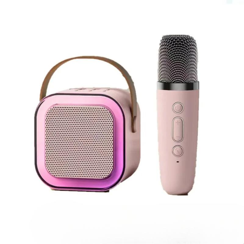 Bluetooth speaker mini portable karaoke microphone wireless Bluetooth integrated Audio Smartphone 6