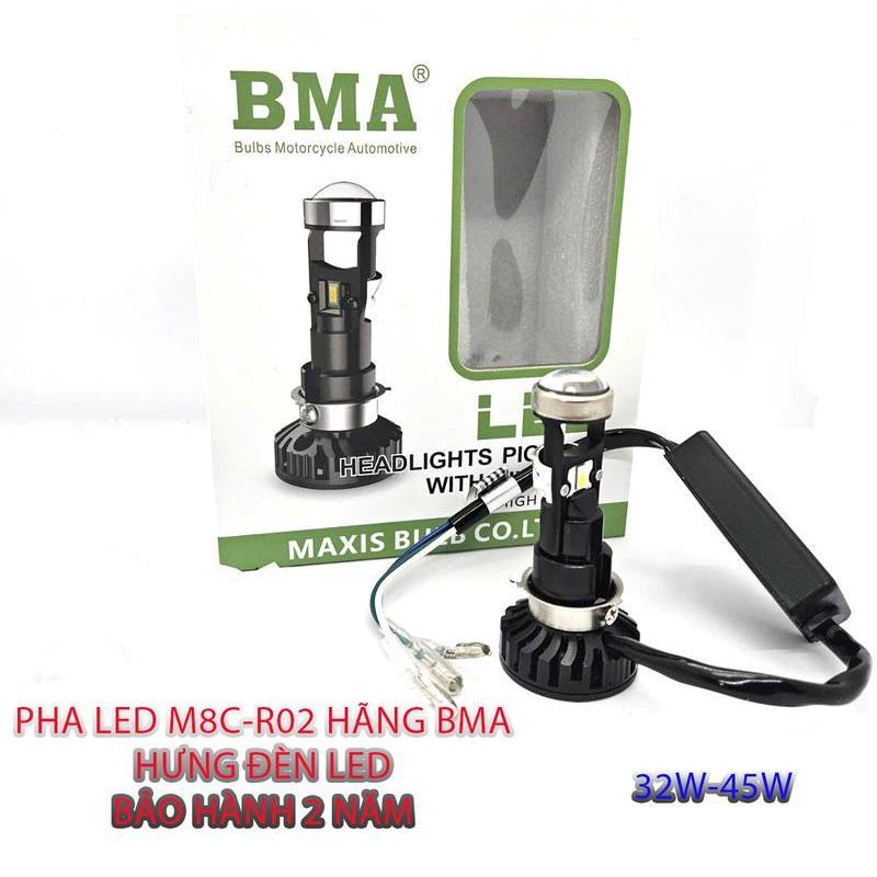 Đèn pha led M8C M8 tí hon lắp Dream,Wave, AB , Sh chân đa năng Phụ Tùng