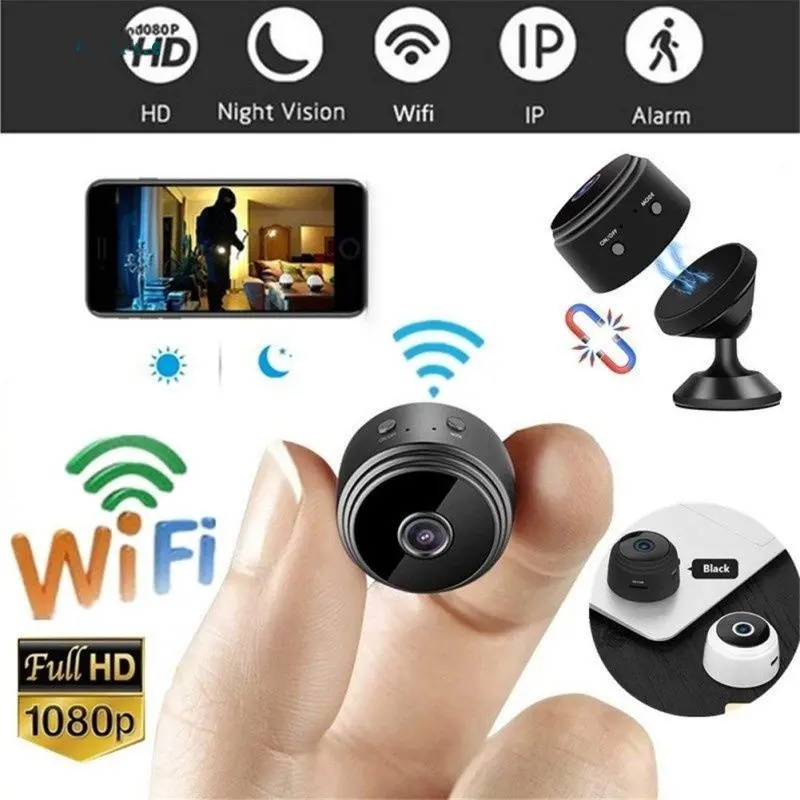 Camera Mini, A9, Kết Nối Với Điện Thoại Di Động, Kết Nối Với Điện Thoại Di Động, Thích Hợp Để Giám Sát, A9, Camera Wifi