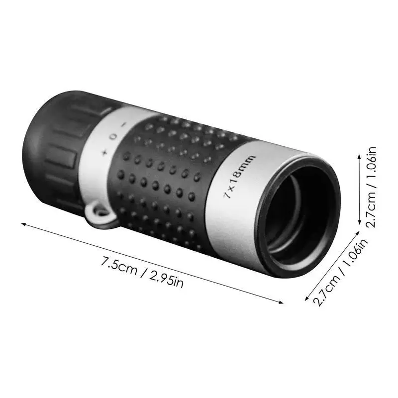 Golf Rangefinder, 7x18 High Precision Golf Rangefinder, Portable Optical Instrument for Outdoor Hunting, Hiking, Golf, Camping Tour