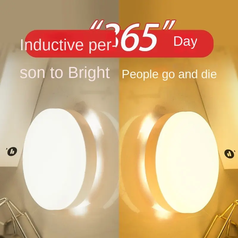 Rechargeable Night Light with Body Sensor