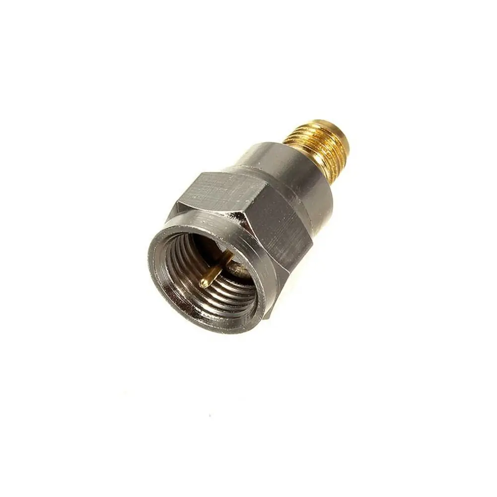 F-Type Male to  for SMA Female  Coax Antenna Adapter,