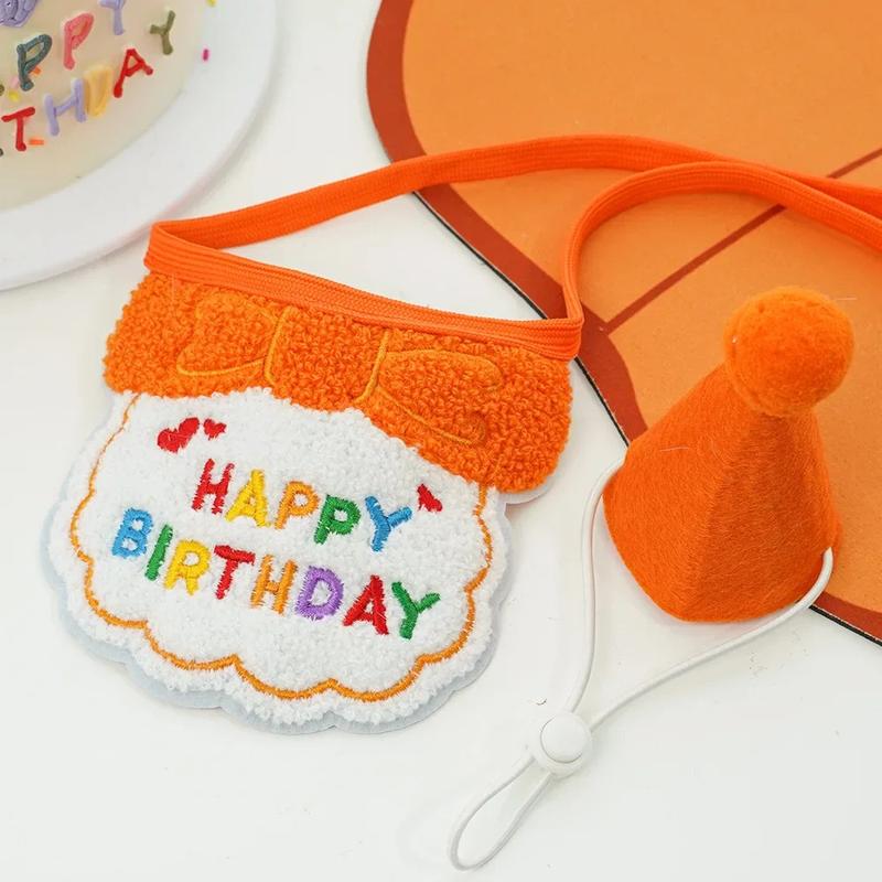 Product Introduction of Cute Dog Birthday Outfits Puppy Birthday Hat Cat Dog Birthday Bandana Boy Girl Pet Party Accessories for Small and Medium Dogs 17