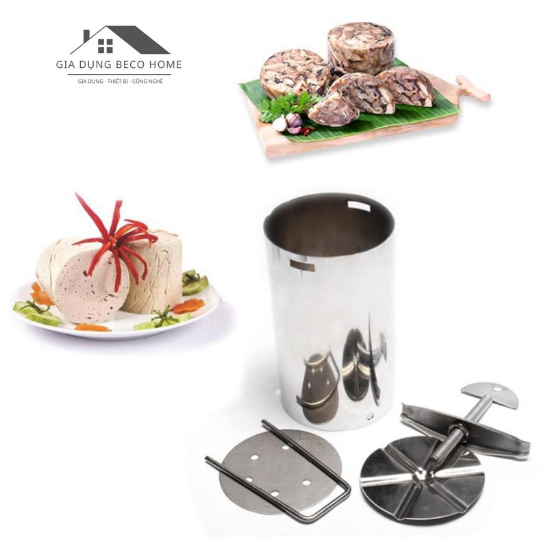  Khuôn Làm Giò Inox Loại 0.5 Kg 1 Kg 2 Kg Khuôn Làm Giò Xào Hay Khuôn Giò Thủ 
