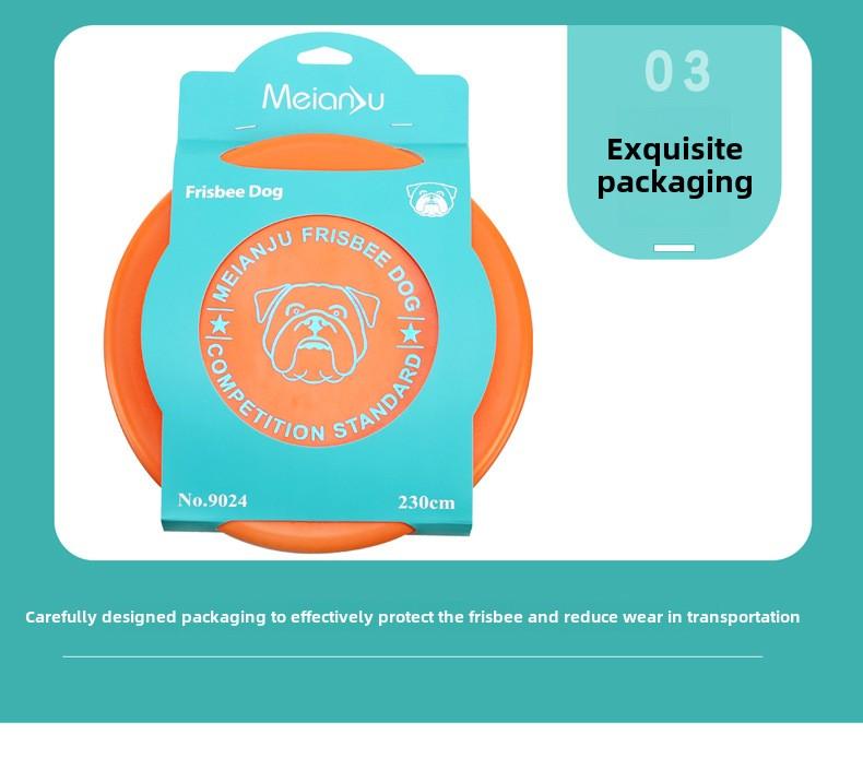 Product Introduction of Pet Training Frisbee, Durable Chew-Resistant Frisbee, Pet Toy Disc, Dog Training Disc, Floating Throwing Toy 17