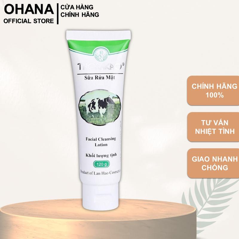  Sữa Rửa Mặt Sáng Da Tinh Chất Sữa bò Thorakao 120g 