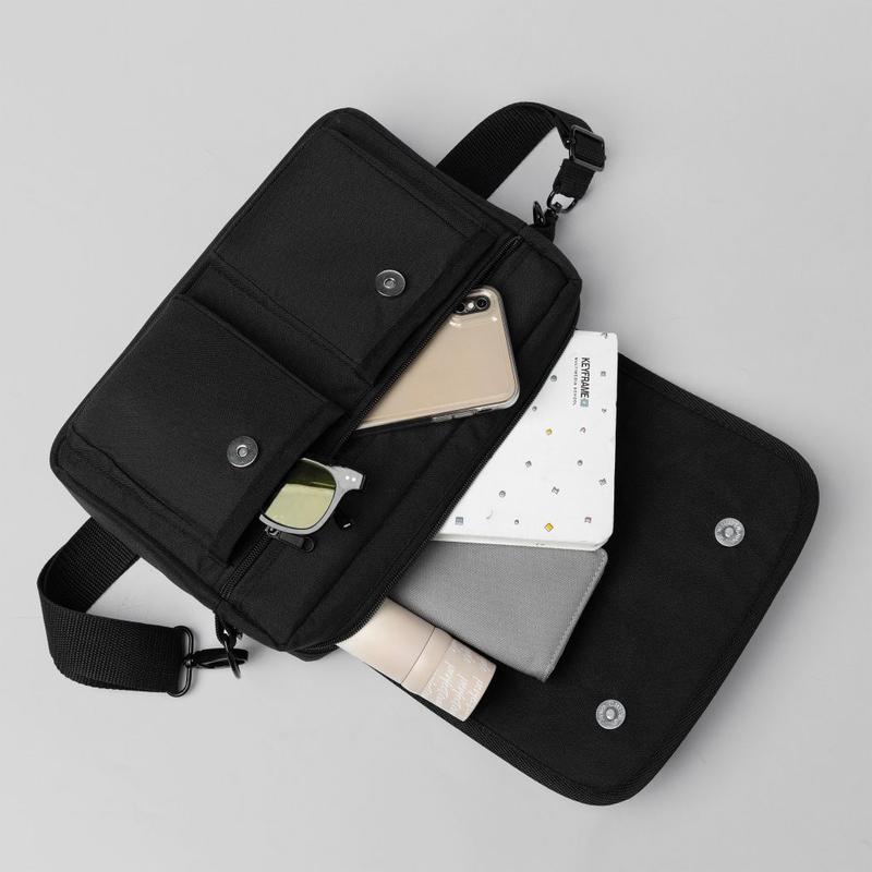 Túi đeo chéo Messsenger nam nữ thời trang cao cấp chống thấm nước Balody Canvas Trơn Bag Đeo Vai Túi Bao Tử