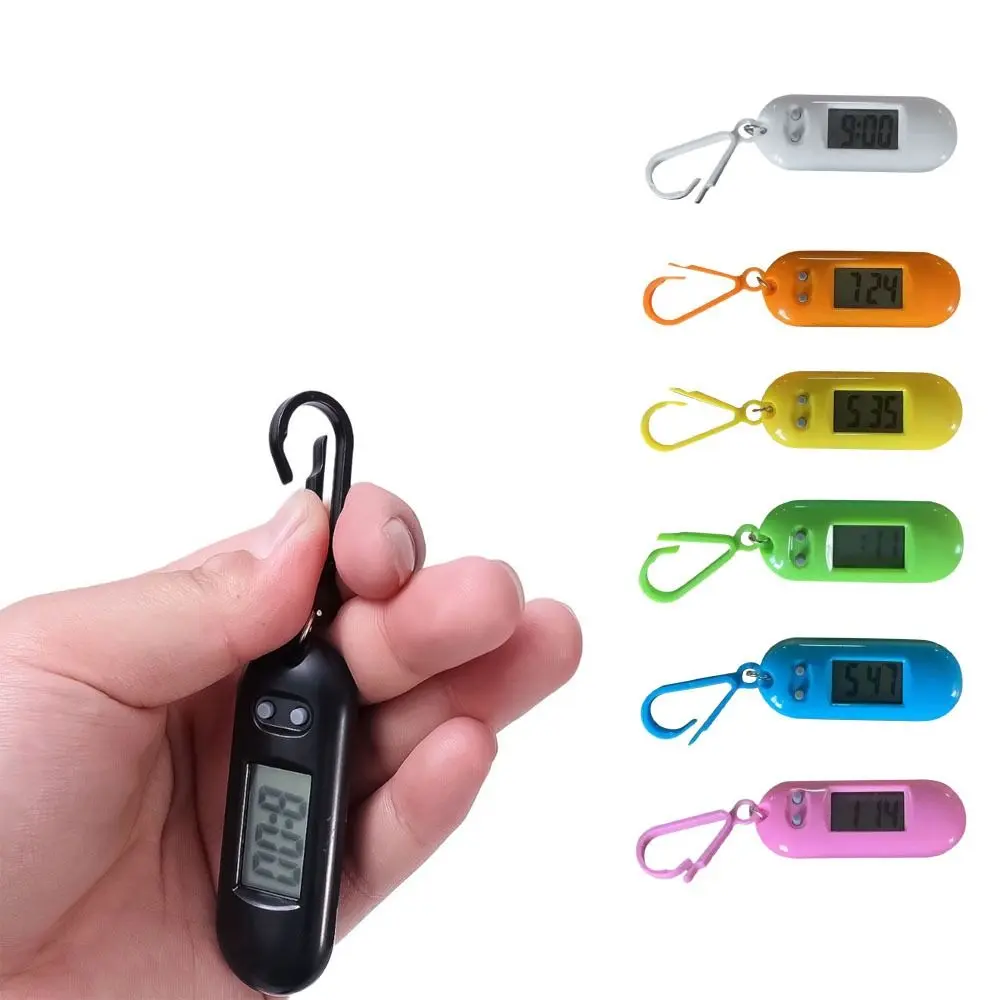 Đồng Hồ Nhỏ Đồng Hồ Điện Tử Kỹ Thuật Số, Đồng Hồ Một Giờ Mini Ba Lô, Đồng Hồ Hình Bầu Dục Điện Tử Đa Chức Năng, Thích Hợp Để Kiểm Tra Và Thi, Đồng Hồ Để Bàn