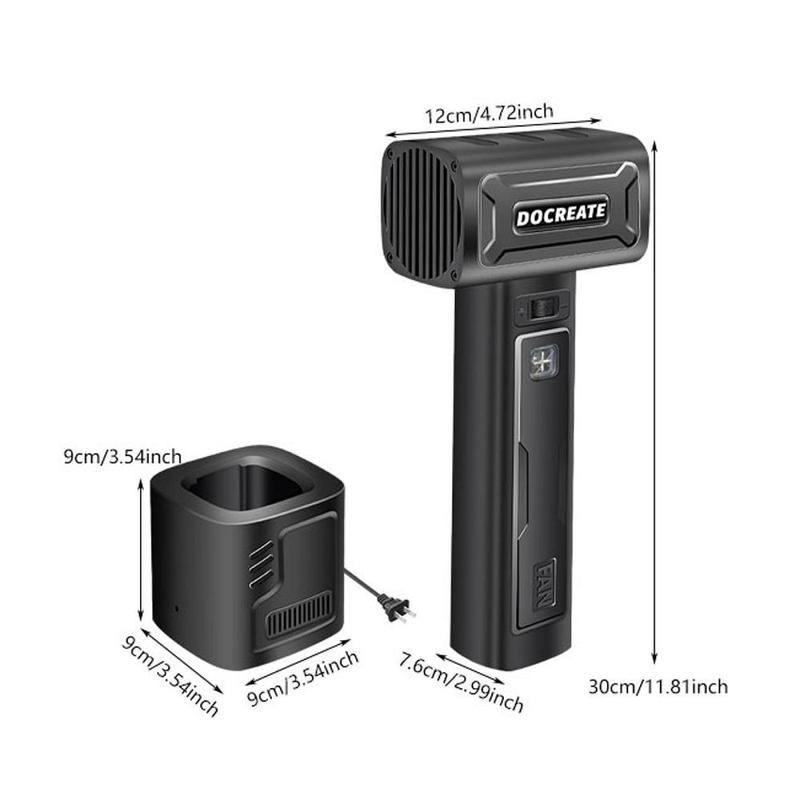 Product Introduction of Handheld High Speed Turbofan Motor Violent Fan for Window Computer Keyboards 0