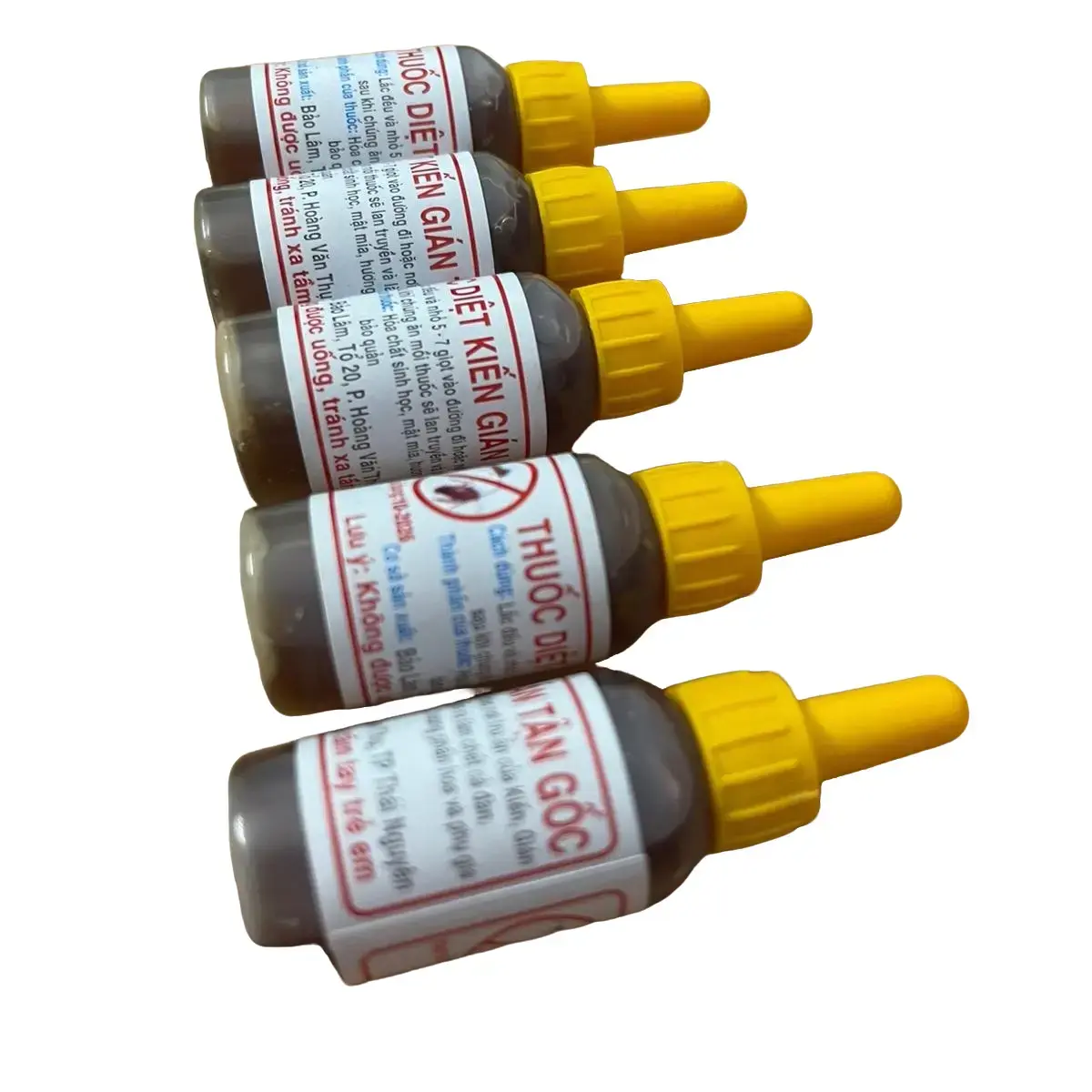 Combo 5 lọ thuốc diệt kiến gián sinh học (hàng loại 1 )