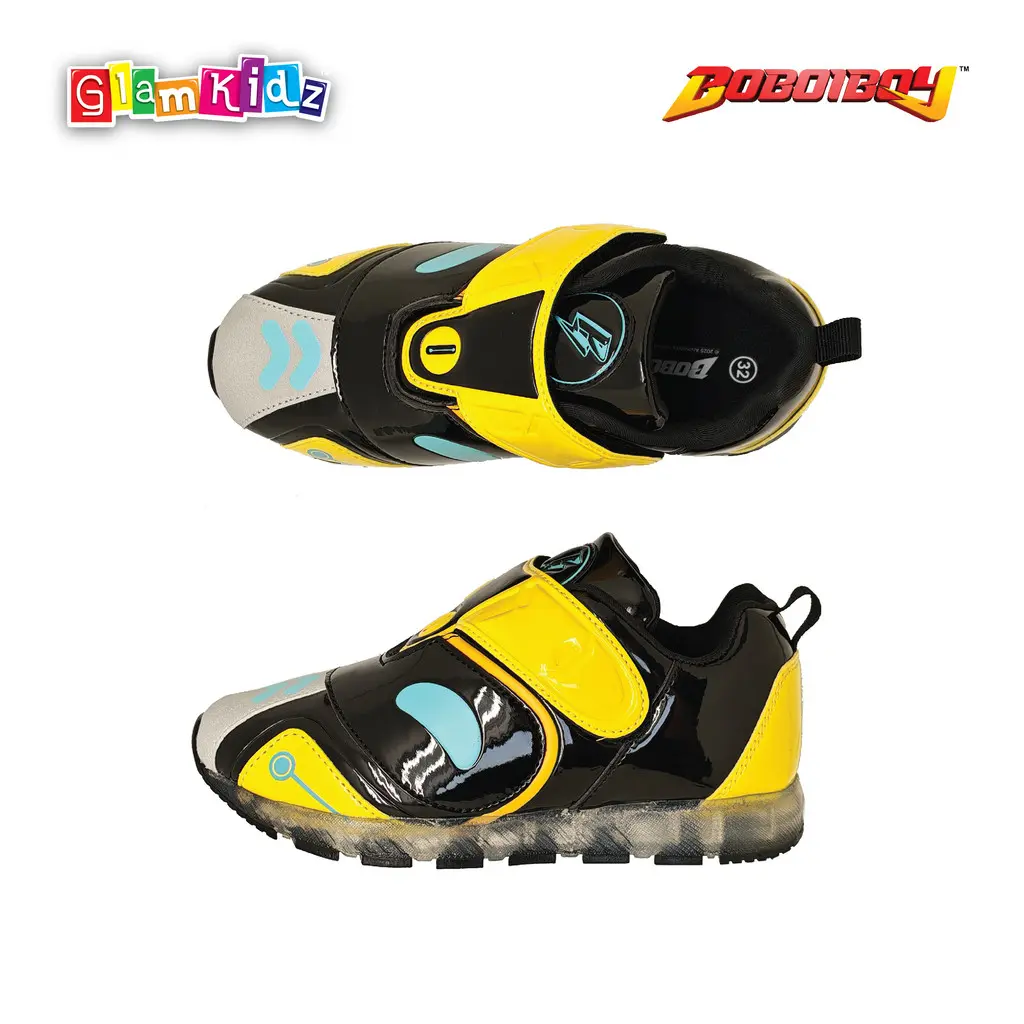 Glamkidz BoBoiBoy Mechamato LED Light Sport Shoes #7412 #7413