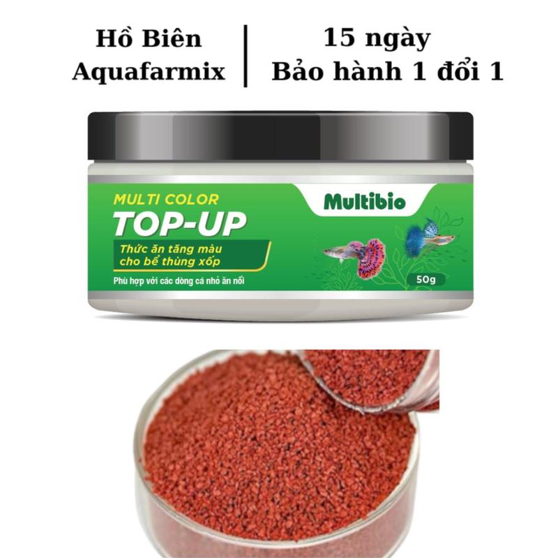  Multi Color Top Up - hủ 50g - Thức ăn hỗ trợ cá tăng màu   Phù hợp với các dòng cá cảnh nhỏ   