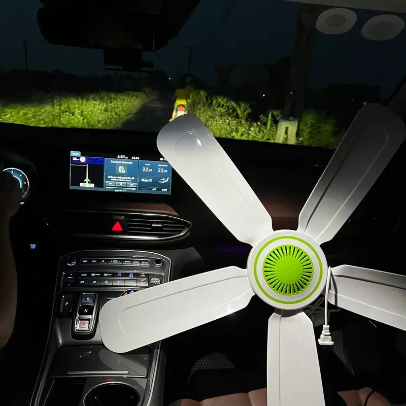 Quạt trần mini 5 cánh 1060 ( quạt điện mini ) QuạT Fan 4