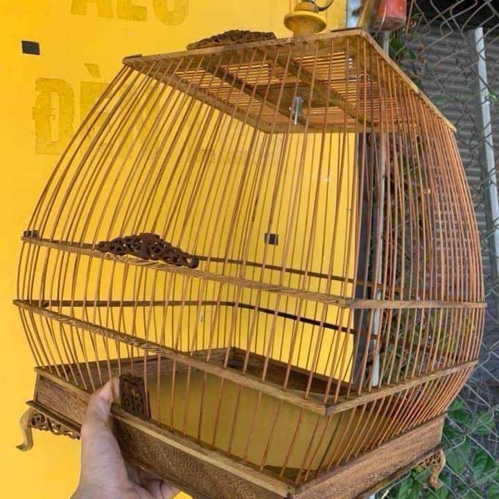 Lồng chim Đô La Huế : khung SING chào mào tự ráp, kèm phụ kiện