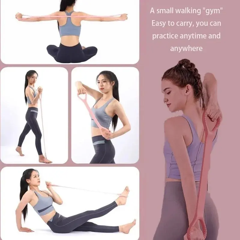 Tali Yoga Strap Yoga Tali Untuk Yoga Karet Tali Yoga Panjang 5