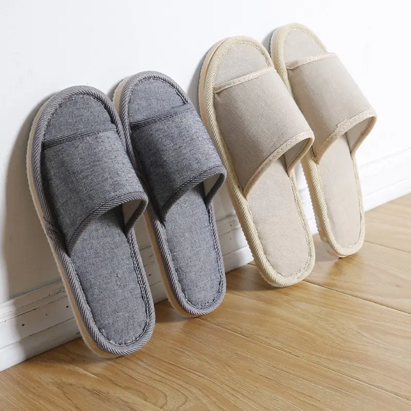 Dép Vải Cói Đi Trong Nhà Đế Xốp Siêu Nhẹ(Siêu Rẻ) Phong Cách Lịch Sự Đơn Giản Cá Tính Mẫu Mới 2023,Dép Đi Trong Văn Phòng Cao Cấp Cao Su Slipper