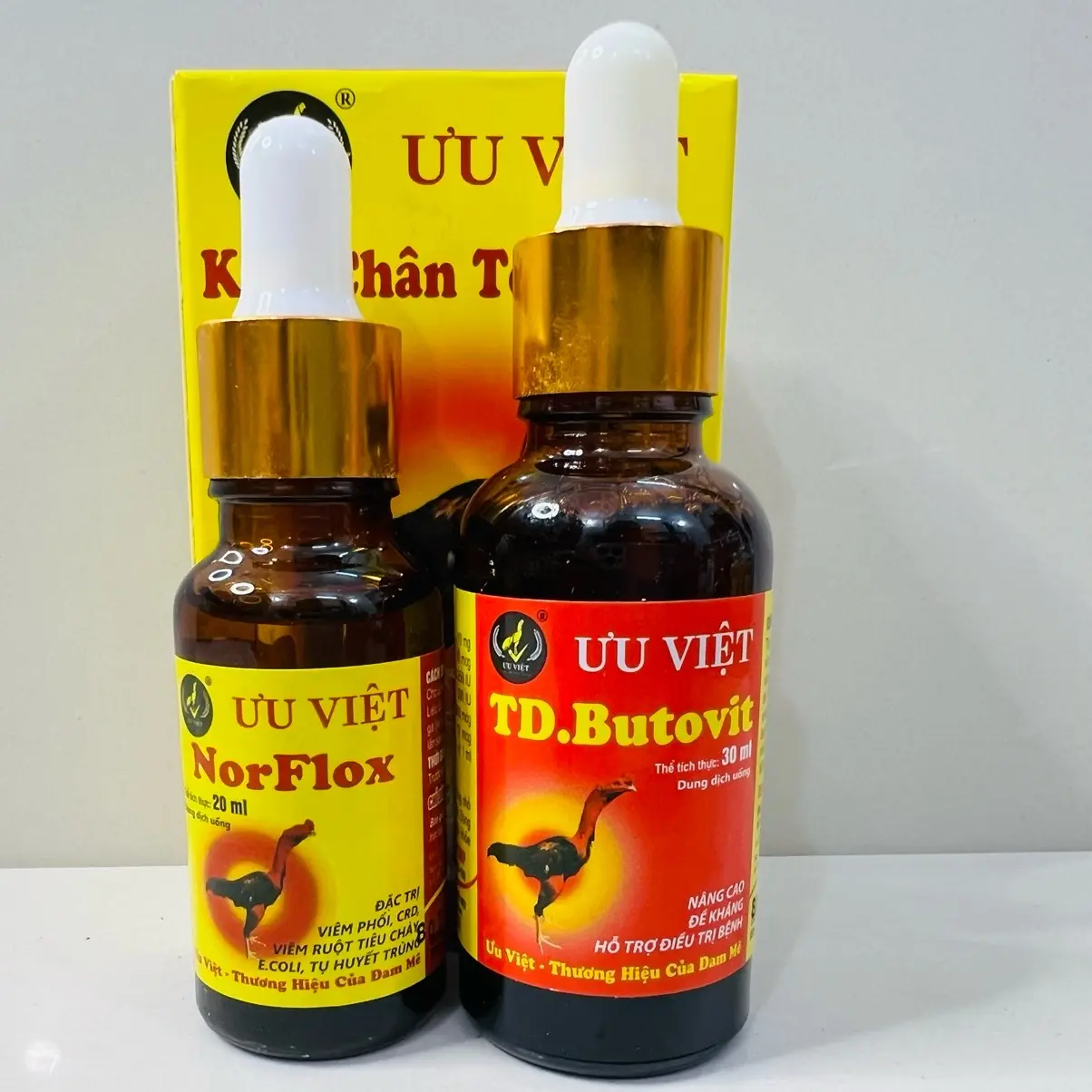 Khô chân teo lườn ưu việt ( KM 2 k.im 3 cạnh ) dành cho gà chọi