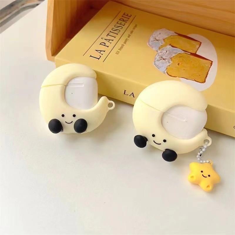 Product Introduction of New Air Pods 4 Cartoon cute Listen to music Crayon Shin-chan for Apple Airpods Pro 2 three-dimensional protective cover Air Pods 3 earphone cover Apple Air Pods 1 silicone case 4
