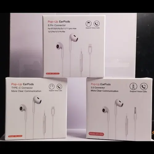 Tai nghe có dây cho điện thoại có micro đàm thoại cổng zac cắm ip Type-C , zac cắm 3.5 , zac cắm lightning