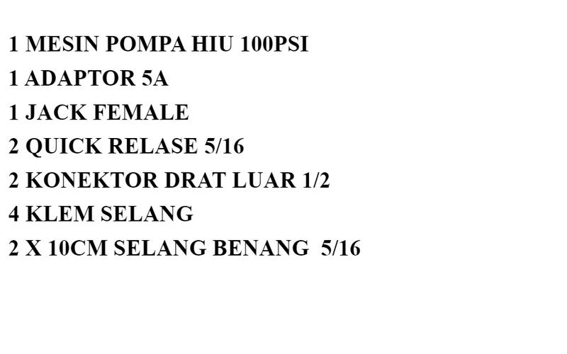 Product Introduction of PAKET POMPA DORONG WASTAFEL / SHOWER / WATER HEATER / DINAMO POMPA DC 12V HIU 5 LPM DAN ADAPTOR 12V 5A 1