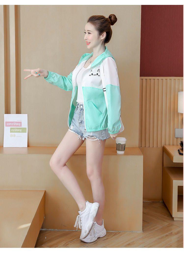 Product Introduction of Quần Áo Chống Nắng, Dành Cho Nữ, Dáng Ngắn, Hàng Mới Về Mùa Hè 2023, Phong Cách Hàn Quốc, Dễ Phối Đồ, Dáng Rộng Vừa Vặn, Áo Khoác Ngắn, Thoáng Khí, Chống Nắng, Mỏng 20