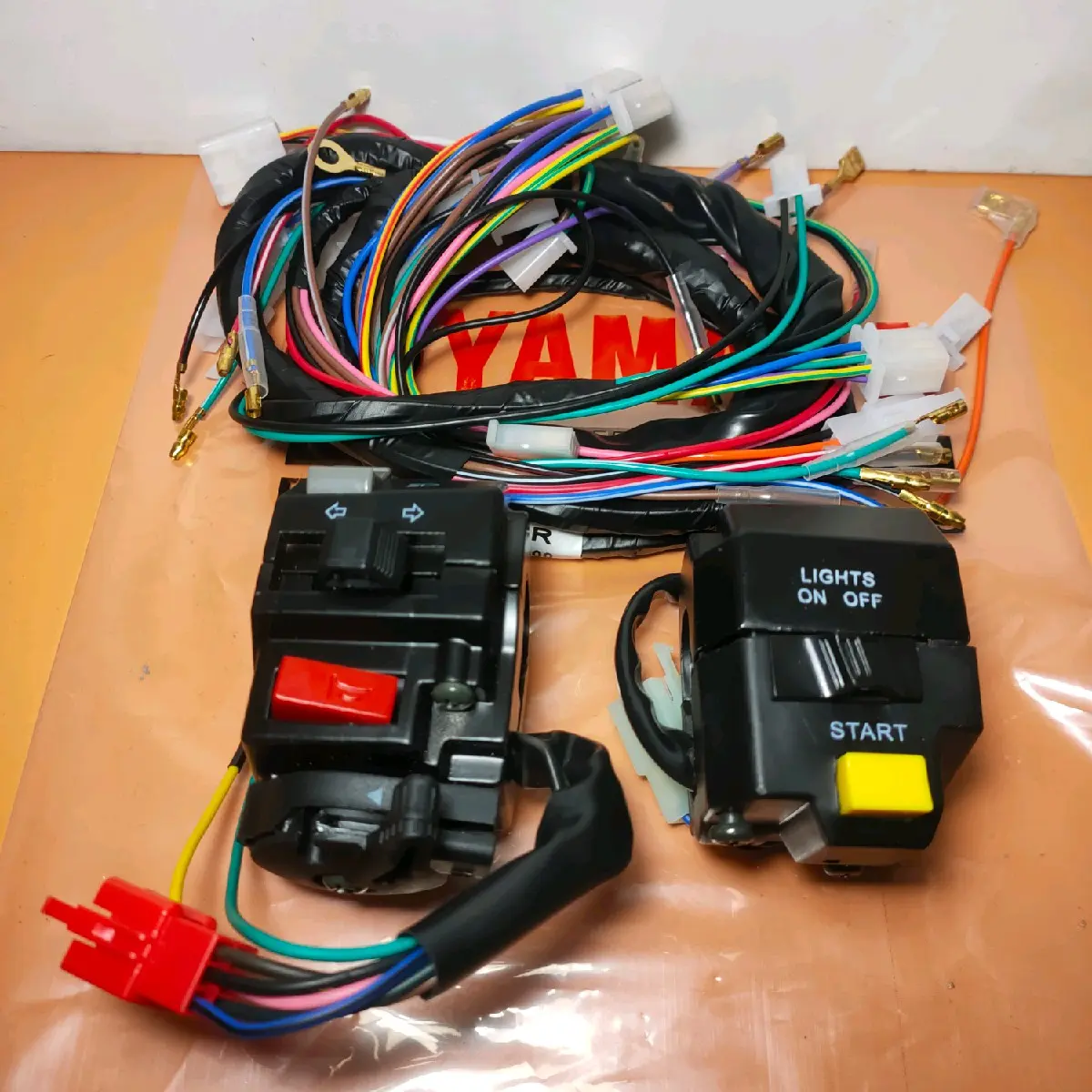 kabel body+saklar kiri kanan set Yamaha fizr force 1 foswan Foto motorcycle Asli Kendaraan
