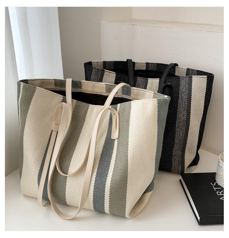 Product Introduction of Túi Vải Bố, Dung Lượng Lớn, Dành Cho Nữ, Túi Tote Thời Trang Người Nổi Tiếng Trên Internet Phổ Biến Mới 2024, Thích Hợp Đi Làm Và Đi Làm, Túi Đeo Vai Lớn 28
