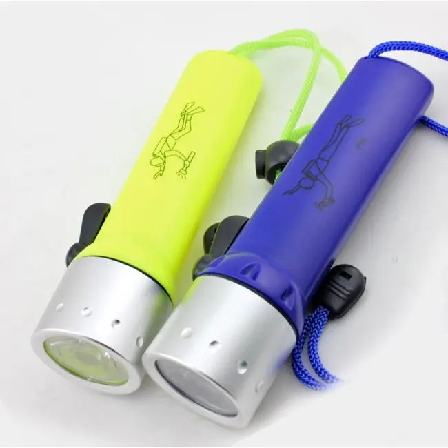Đèn Pin CHO Thợ Lặn LK Siêu Sáng Dưới Nước Chống Thấm Nước ABS Nhỏ Gọn Đi Du Lịch Biển 2