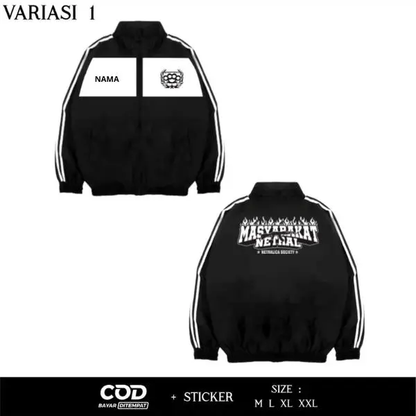 Tracktop Bordirr//Sablon Masyarakat Netral