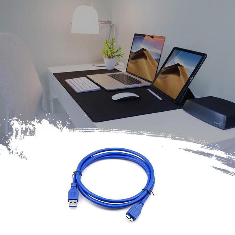 Product Introduction of 1 Pcs Plastic Computer Data Cable USB 3.0 A Male To Cable High-speed B Hard Micro Drive N9P5 16