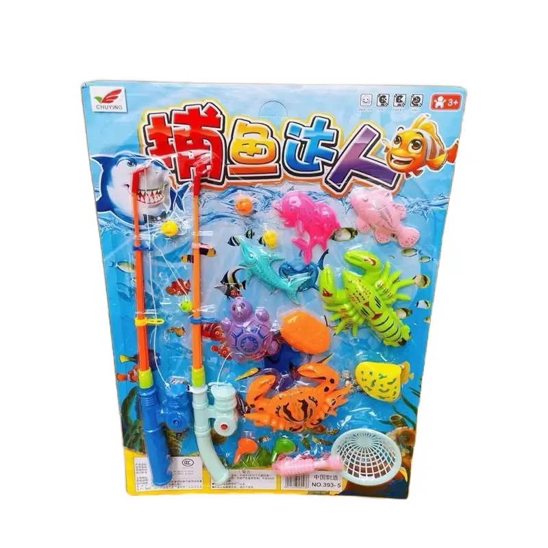 Đồ chơi câu cá cho bé với vỉ câu và rổ phụ kiện - Toy 0