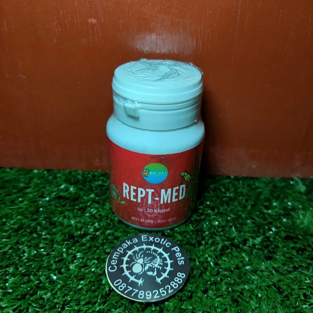 REPT MED PER KAPSUL OBAT PILEK LEMAS MENCRET REPTIL KADAL TORTO KURA DARAT SULCATA PARDALIS KURA AIR RES BRAZIL