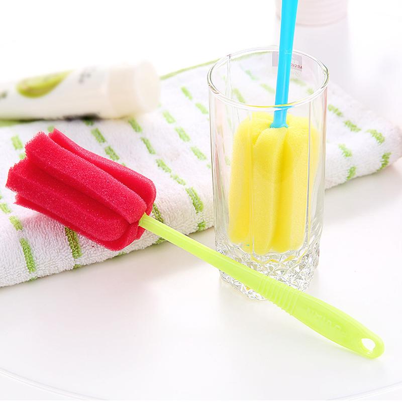 Product Introduction of Bàn Chải Cốc Bọt Biển, Dụng Cụ Vệ Sinh Nhà Bếp, Dụng Cụ Vệ Sinh Bình Sữa Cho Bú, Thích Hợp Cho Chai Rượu 42