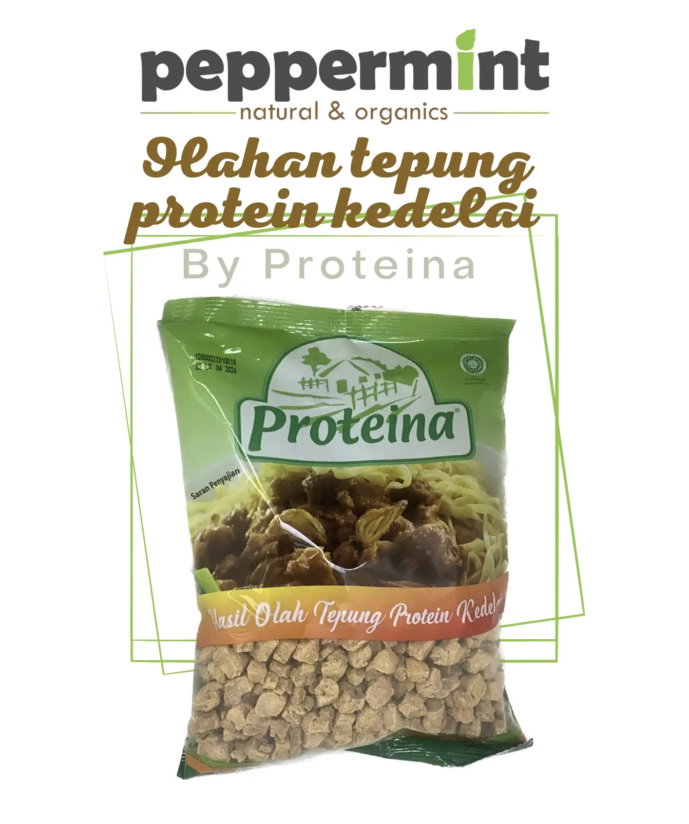 Proteina LX (250 gram) / Protein Nabati Daging Nabati untuk Vegetarian Vegan