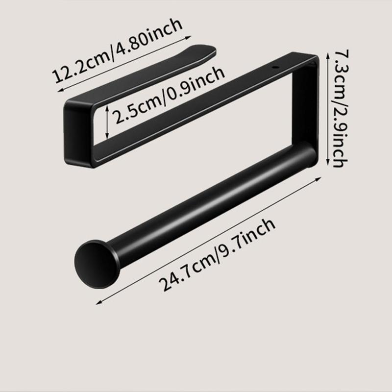 Product Introduction of Punch-free Paper Towel Holder, Hanging Space-saving Paper Towel Holder, Kitchen Utensil Hooks 12