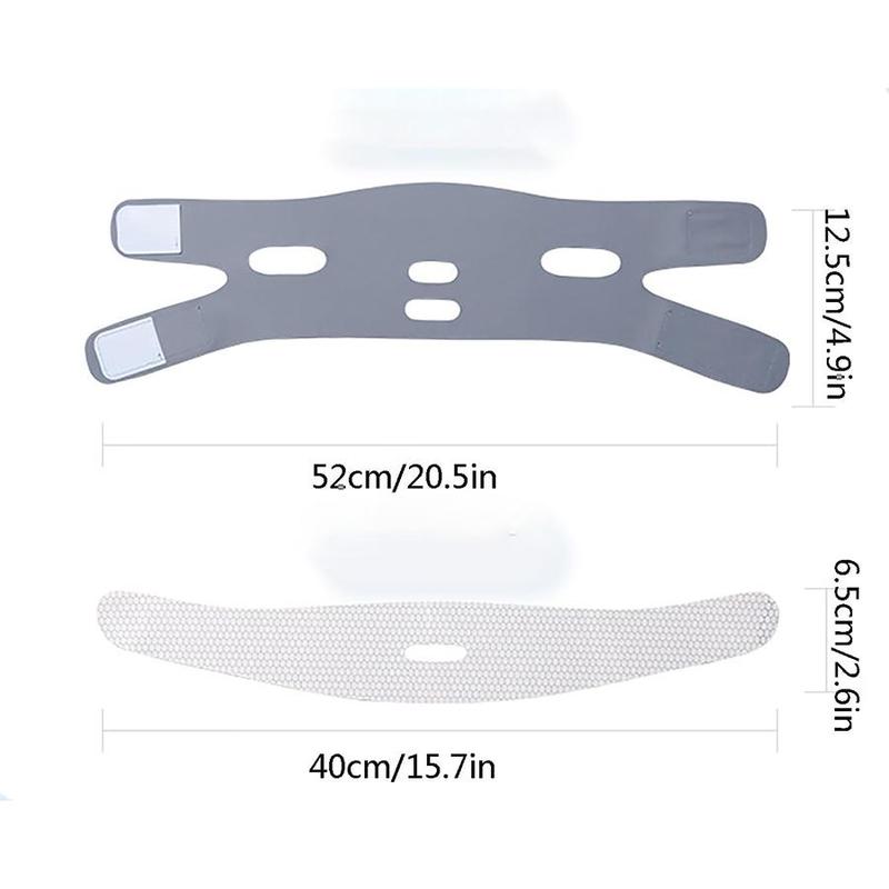Product Introduction of Reusable Double Chin Reducer, Breathable Face Lifting Strap, Face Shaping Band, Skin Care Tool for Women 1