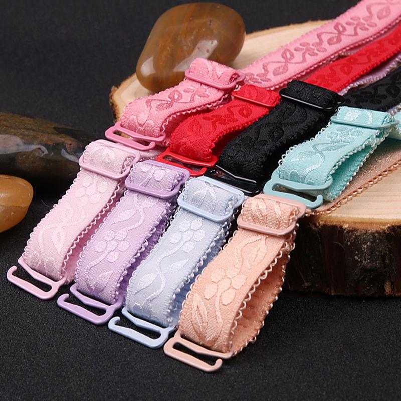 Product Introduction of Women Underwear Accessories Adjustable Bra Shoulder Strap Width 1.5-1.8cm Length 30-33cm Solid Color Slip Resistant Bra Straps Underwear Shoulder Strap 22