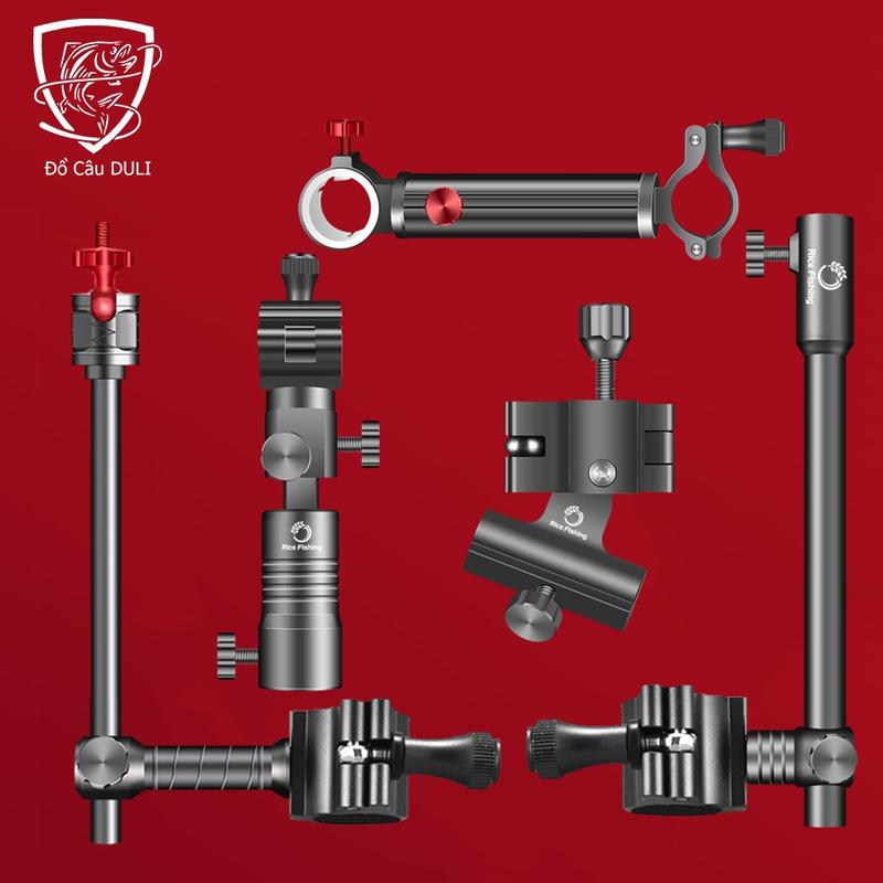  Bộ Pat gắn ghế - Pat rọng cá - Pat chống cần - Pat khay mồi - Pat đèn câu cá cao cấp LK-15 