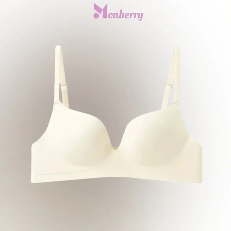 Bra Seamless Push Up Wanita BH Emga B1C Tanpa Jahitan Tanpa Kawat Tebal Women Woman Dewasa Pakaian Dalam Lingerie Dalaman Anti Kendur Sexy Lembut 5