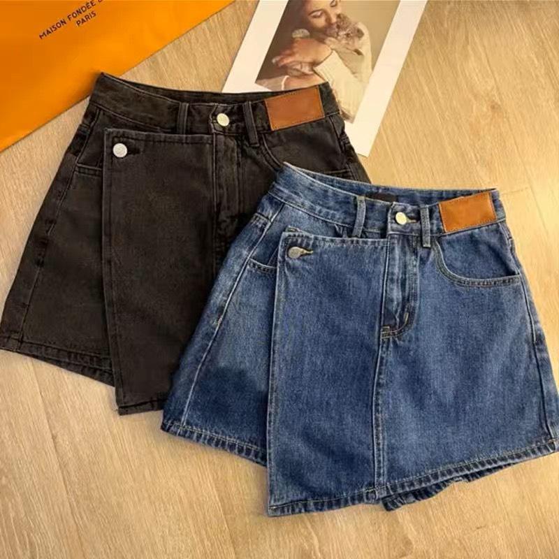 Quần jean giả váy quần jean ngắn quần bò SOBIN Big Size quần jean nữ QJ113