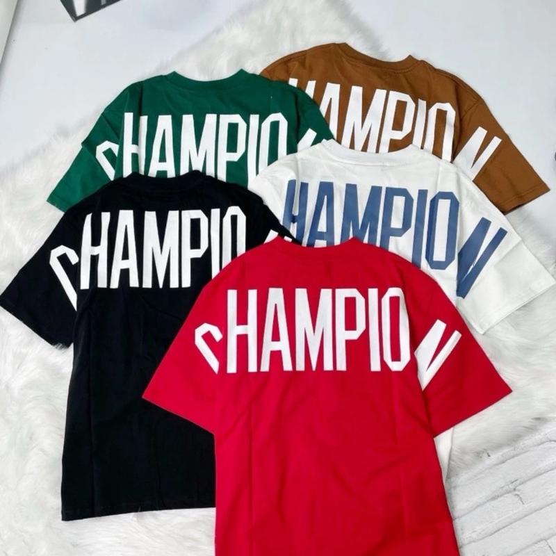 Product Introduction of Áo Champi Đỏ In Full Lưng Nam Nữ Form Rộng Chất Vải Cotton Co Giãn Thoáng Mát - Áo Thun Đỏ Đô Đón Tết 2025 Hottrend 3