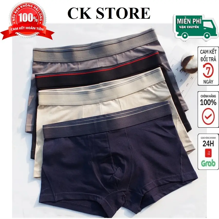Quần lót nam🔥Giá Sốc🔥size M - 3XL vải thun cotton co giãn 4 chiều , quần sịp nam chétam giác