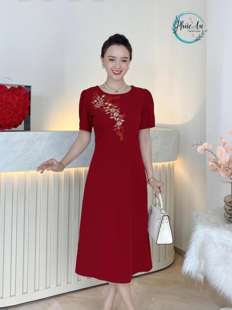 Product Introduction of ĐẦM THÊU- HOA - PHỐI PHALE- Dress- Women 8
