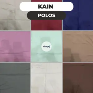 Kain Polos Bahan Katun Polymicro - Kain Polos Meteran Bahan Disperse
