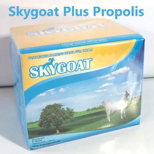 Susu Kambing Etawa Skygoat Propolis - Sky Goat Plus Madu Susu Kambing Ettawa Bubuk 4