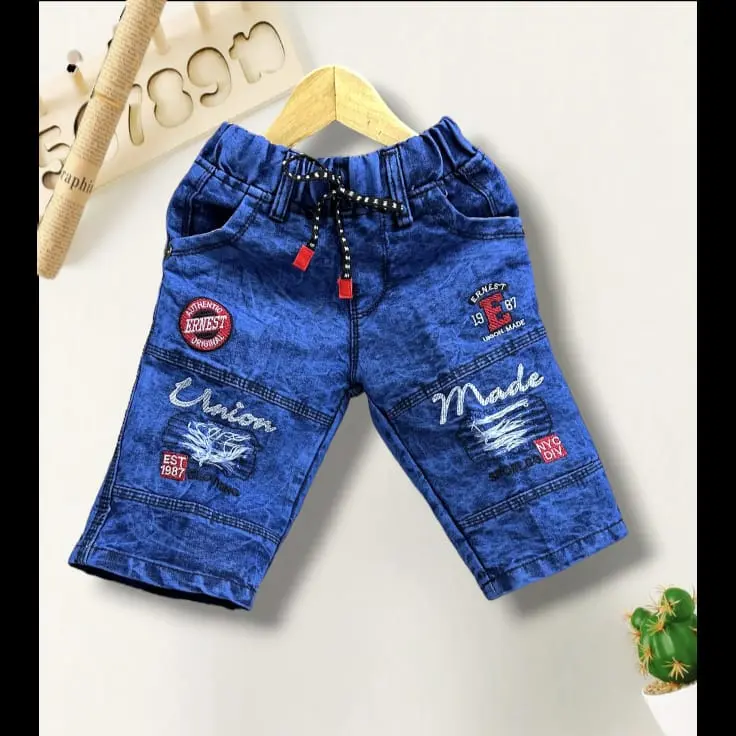 setelan jeans robek dan kemeja pantai kekinian anak usia 1 sampai 12 tahun Bunda Cewek Parsel Bayi 3