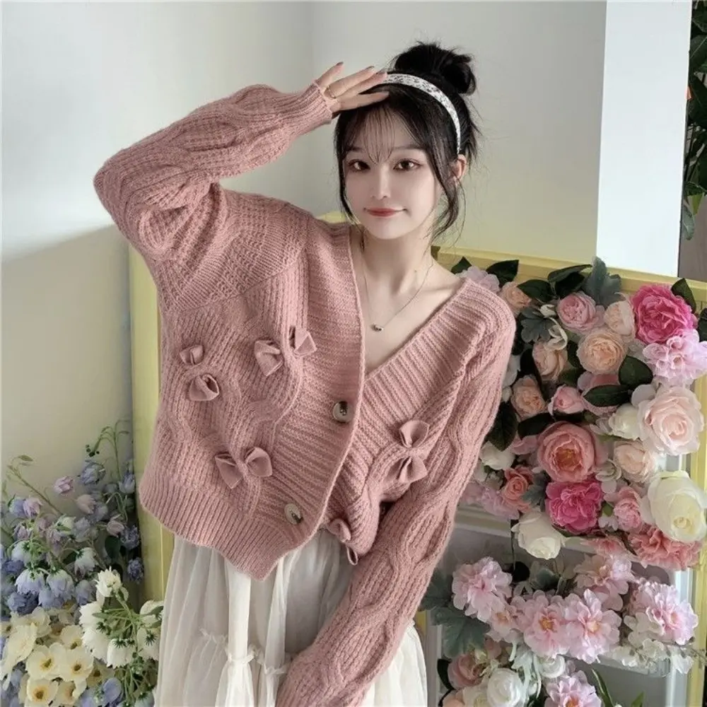 RICH-THEY Áo Len Dệt Kim Ngắn Cổ Điển Thời Trang Xuân Thu Dành Cho Nữ | BigBuy360 - bigbuy360.vn RICH-THEY Áo Len Dệt Kim Ngắn Cổ Điển Thời Trang Xuân Thu Dành Cho Nữ | BigBuy360 - bigbuy360.vn