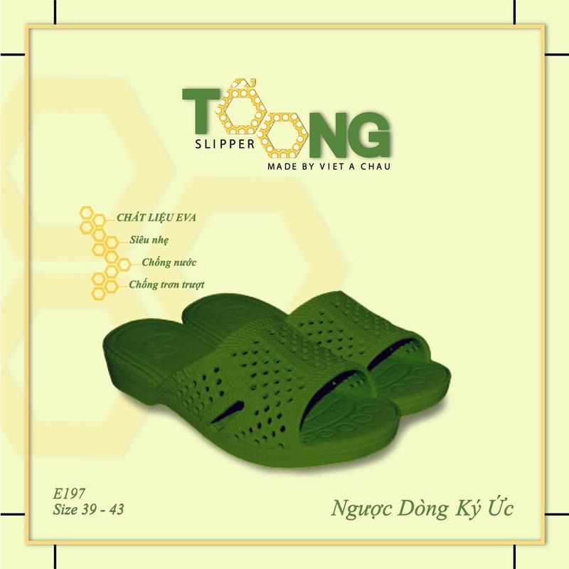 Dép tổ ong VAC nhựa EVA siêu bền, siêu nhẹ, chống trơn trượt, đế dày (FORM LỚN ĐẶT LÙI 1-2 SIZE) Dép Nam Nữ Nhiều Màu Sắc 6