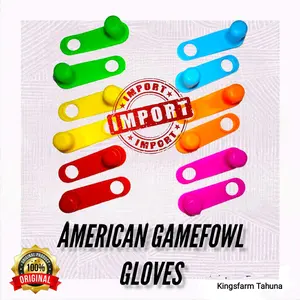 Sarung taji (jalu), American Gamefowl Gloves 1 set isi 4 pc ,buat 2 ekor ayam